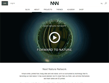 Tablet Screenshot of nextnature.net